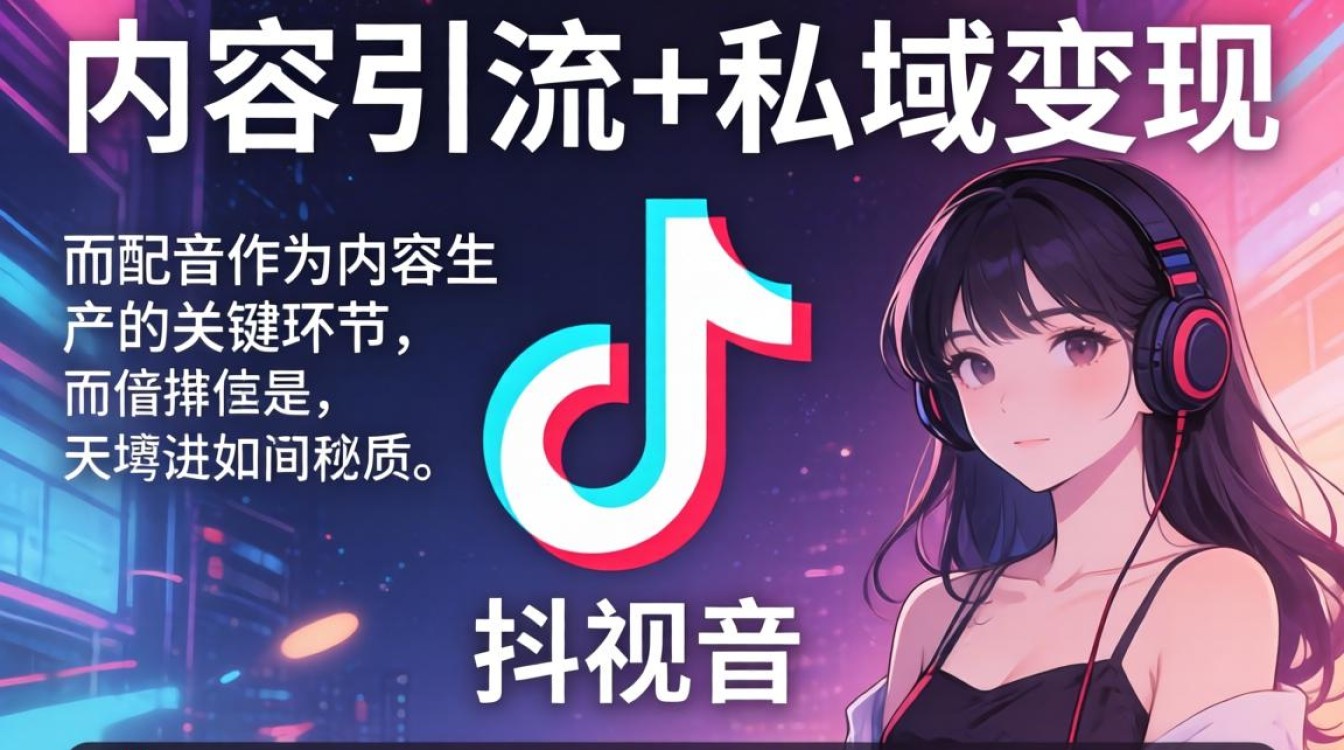 在抖音短视频怎么配音的 私域流量与变现方法