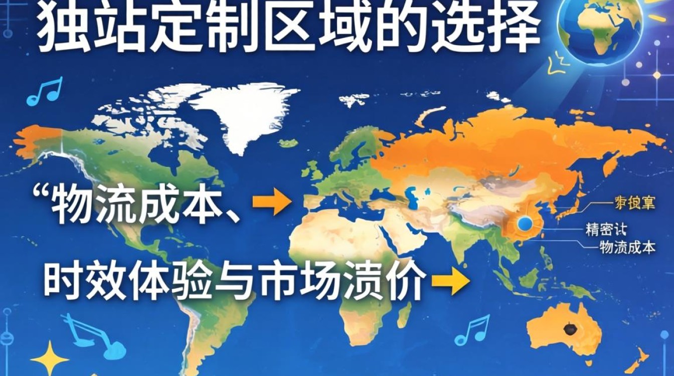 独立站怎么选择定制区域