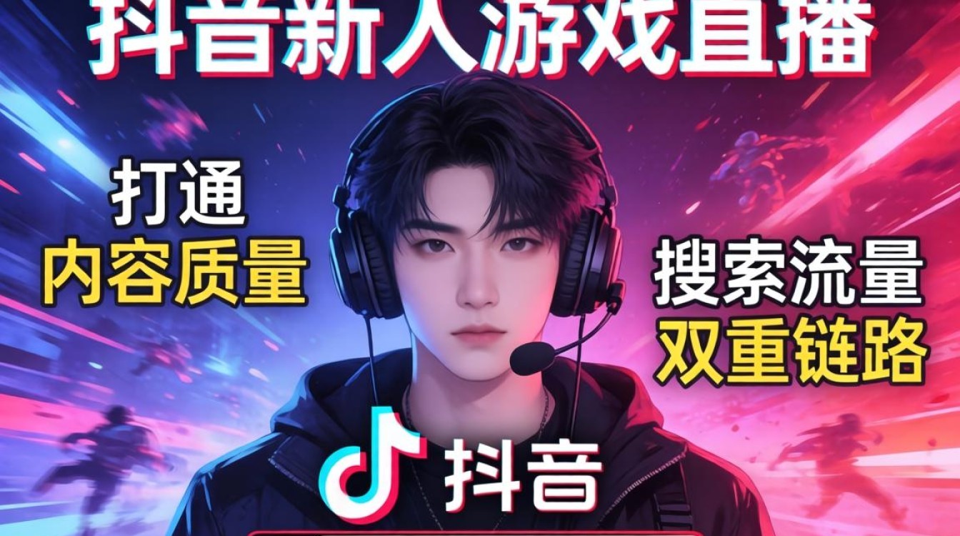 抖音新人怎么播游戏主播?新人游戏直播怎么起步 抖音新人怎么播游戏主播