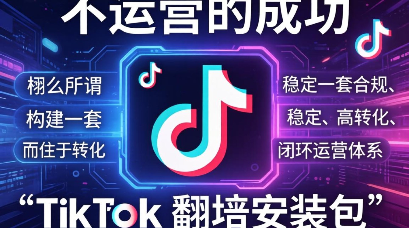 TikTok翻墙安装包怎么下载?跨境运营从入门到进阶教程 TikTok翻墙安装包怎么下载