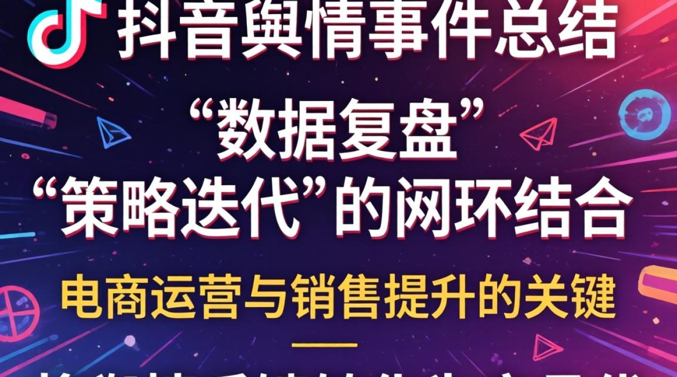 抖音舆情事件总结怎么写