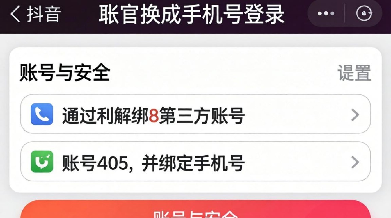 抖音账号怎么修改绑定手机号