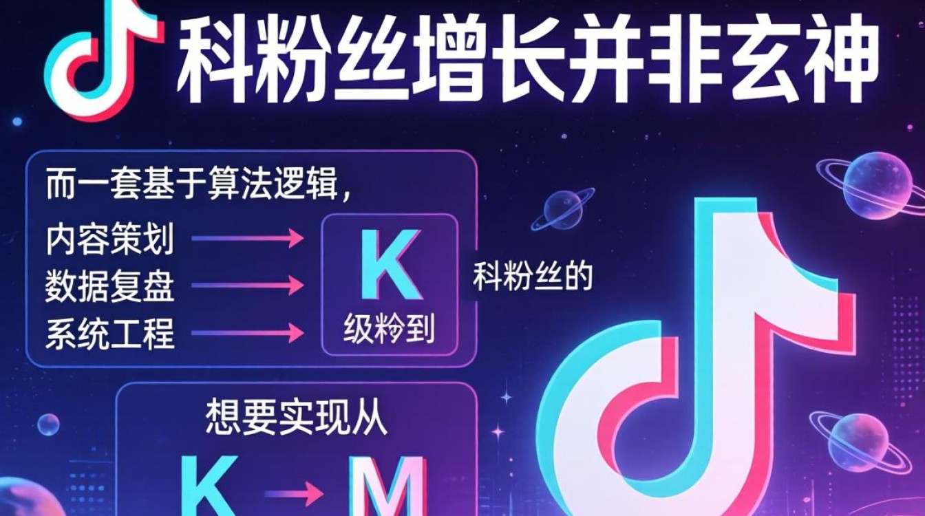 TikTok的k和m粉丝增长运营秘籍