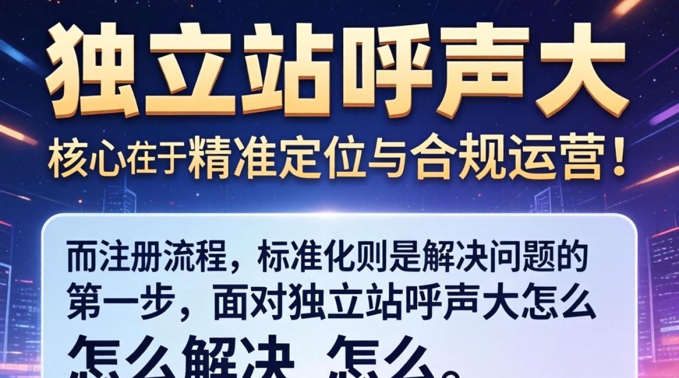 独立站怎么注册完整流程图解