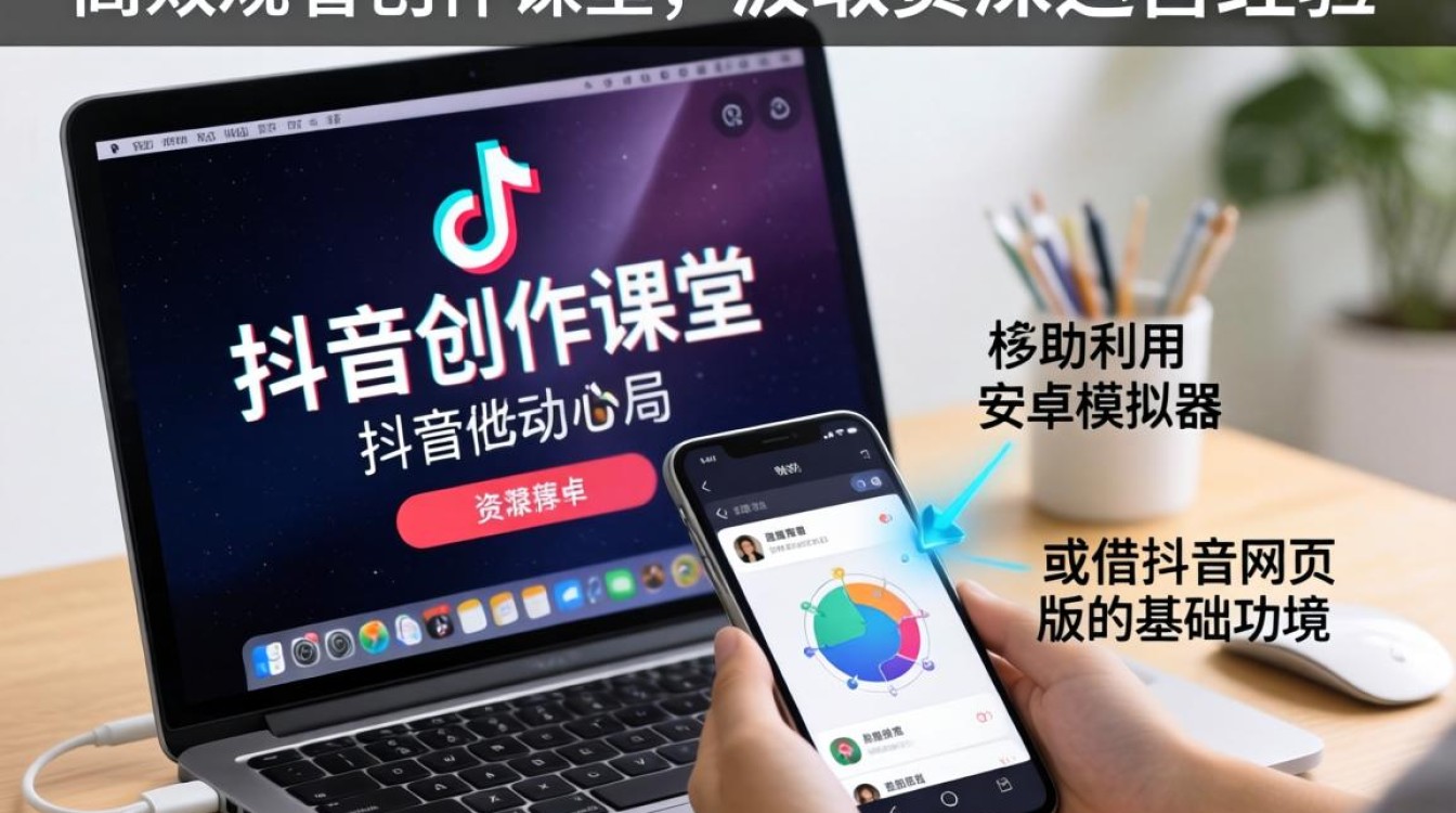 抖音创作课堂电脑版怎么登录