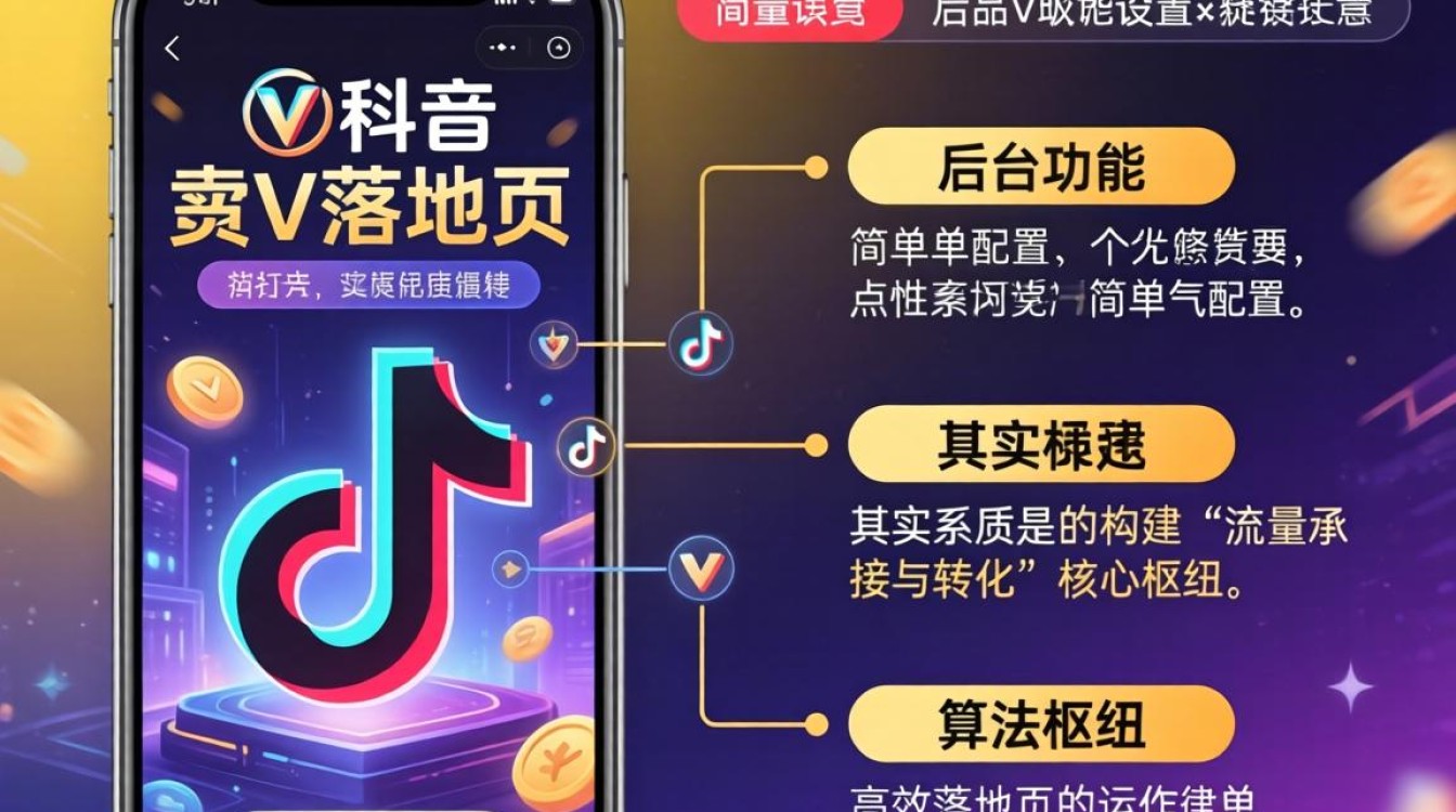 抖音黄v落地页怎么设置