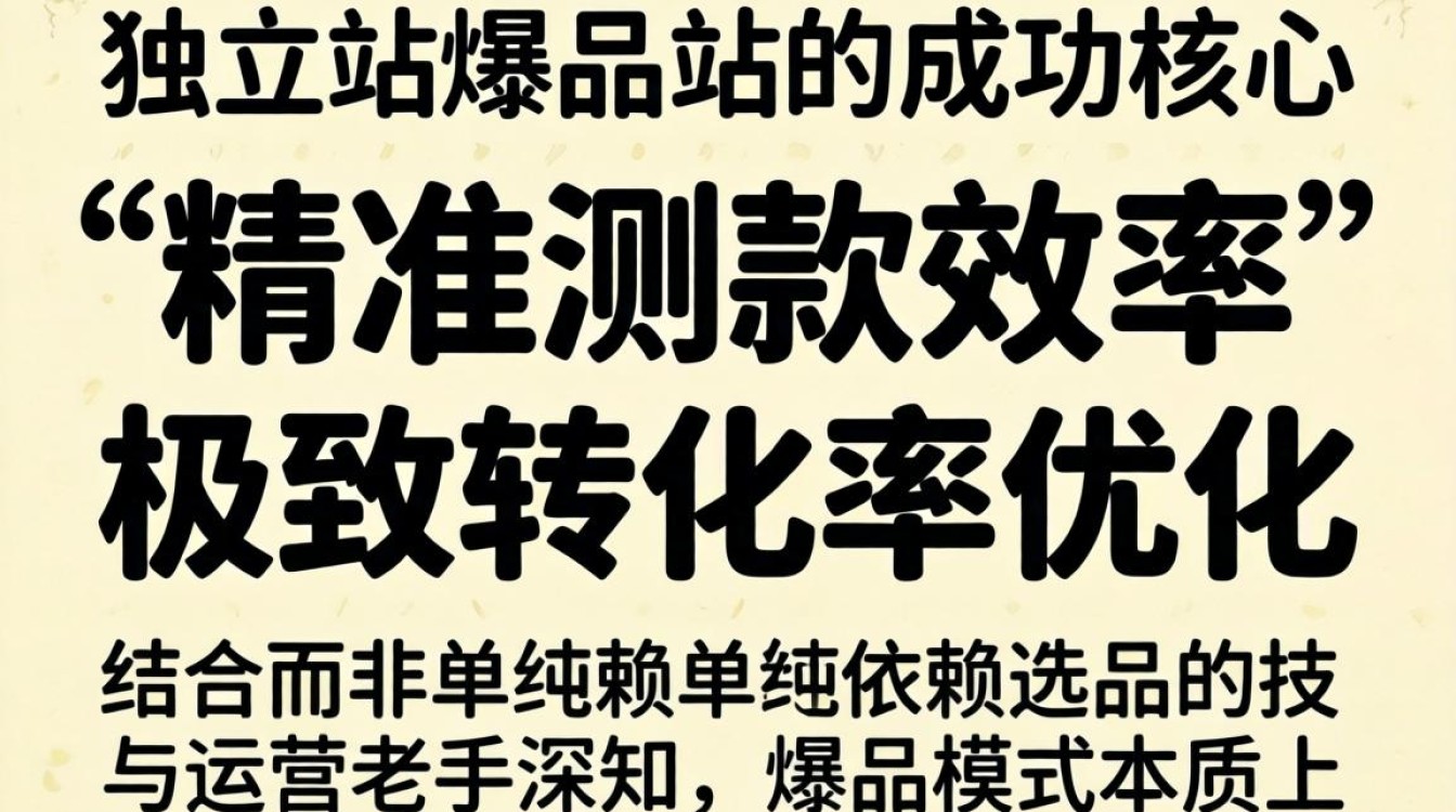 独立站爆品站运营技巧有哪些