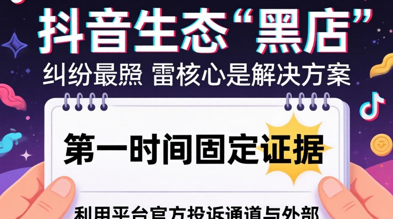 抖音黑店如何有效投诉维权