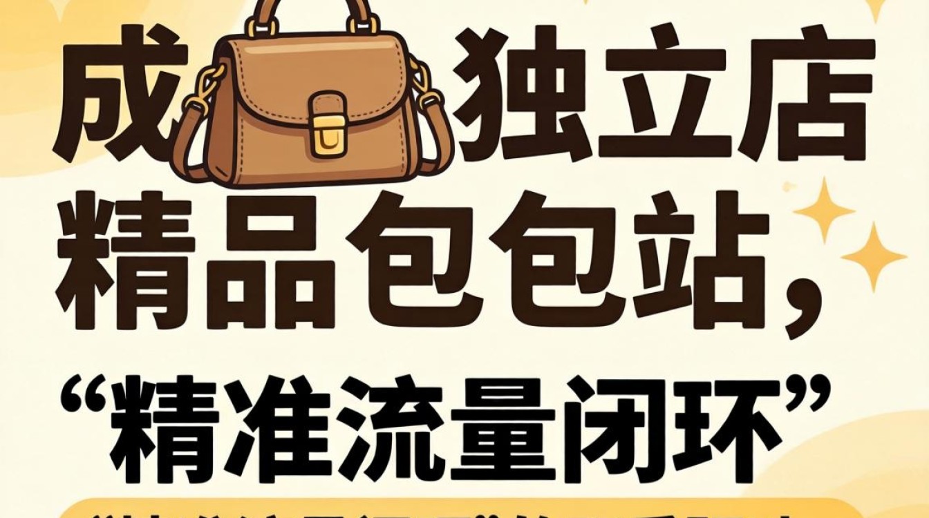 如何打造高流量爆款包包网站