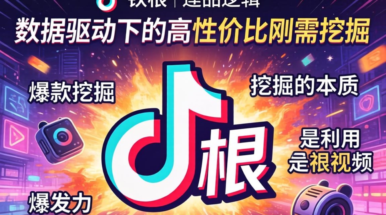 抖音铁根选品策略与爆款挖掘技巧