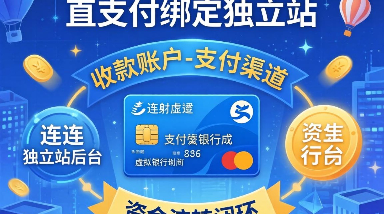 独立站收款怎么绑定连连支付