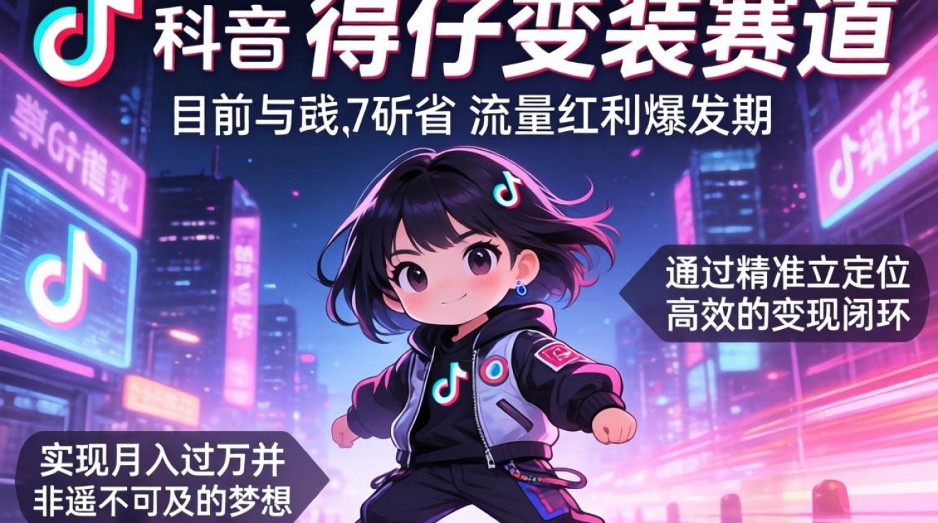 TikTok得仔变装如何变现