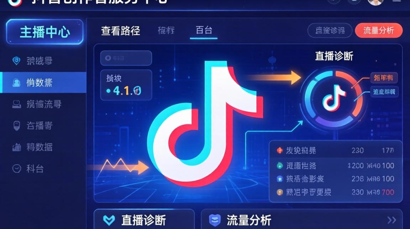 抖音怎么看直播蓝屏数据