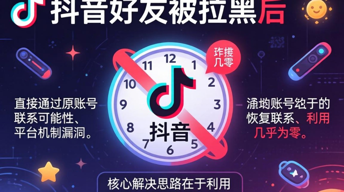 抖音好友被拉黑怎么找回