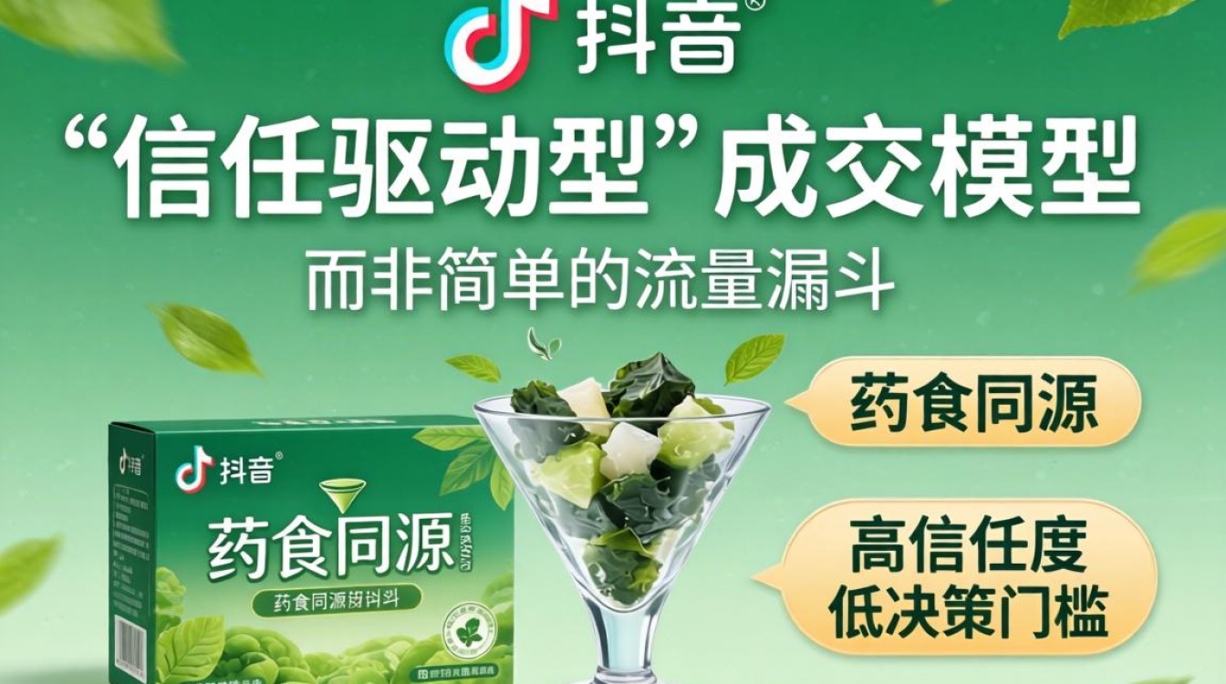 抖音平台怎么卖药食同源