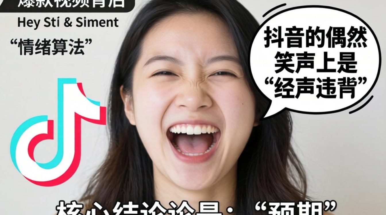 抖音的笑声是怎么形成的