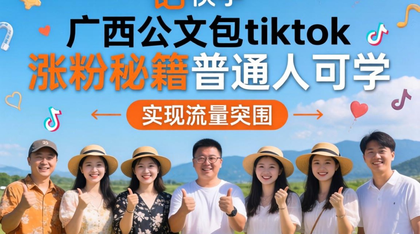 快手广西公文包tiktok怎么涨粉?普通人可学的涨粉秘籍 快手广西公文包tiktok怎么涨粉