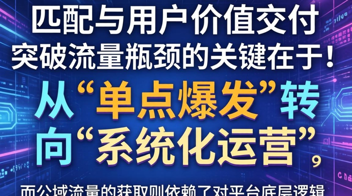 如何突破流量瓶颈获取公域流量