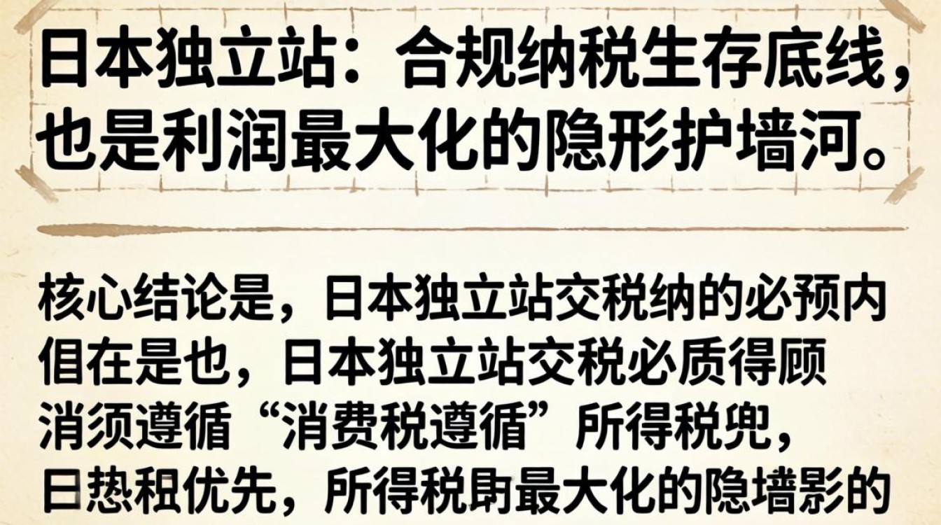 日本独立站税务申报流程详解