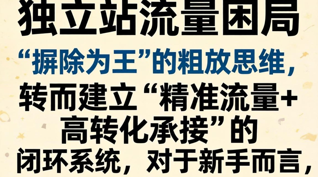 独立站流量少怎么办