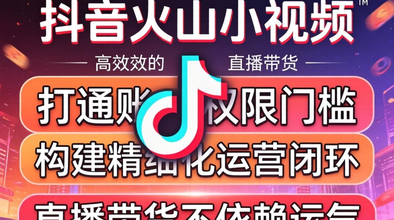 抖音火山小视频怎么开通?直播带货技巧有哪些? 抖音火山小视频怎么开通