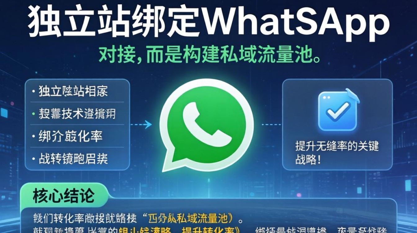 独立站绑定whatsapp有什么用