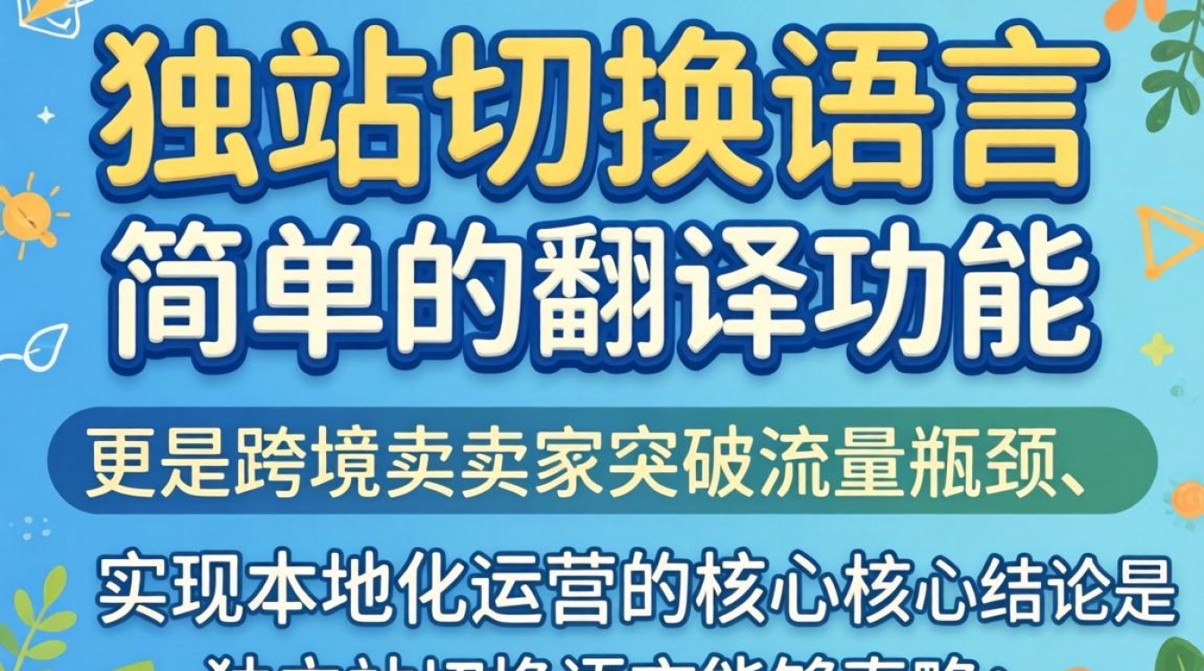 独立站怎么切换语言?独立站切换语言有什么用? 独立站切换语言有什么用