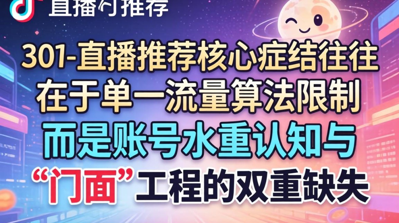 抖音直播没有推荐流量怎么办