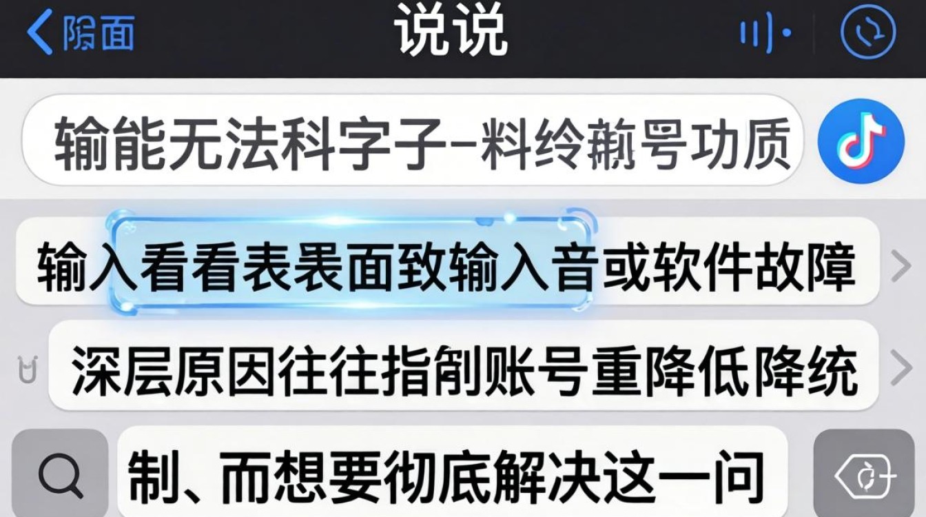 抖音发说说打不了字怎么回事