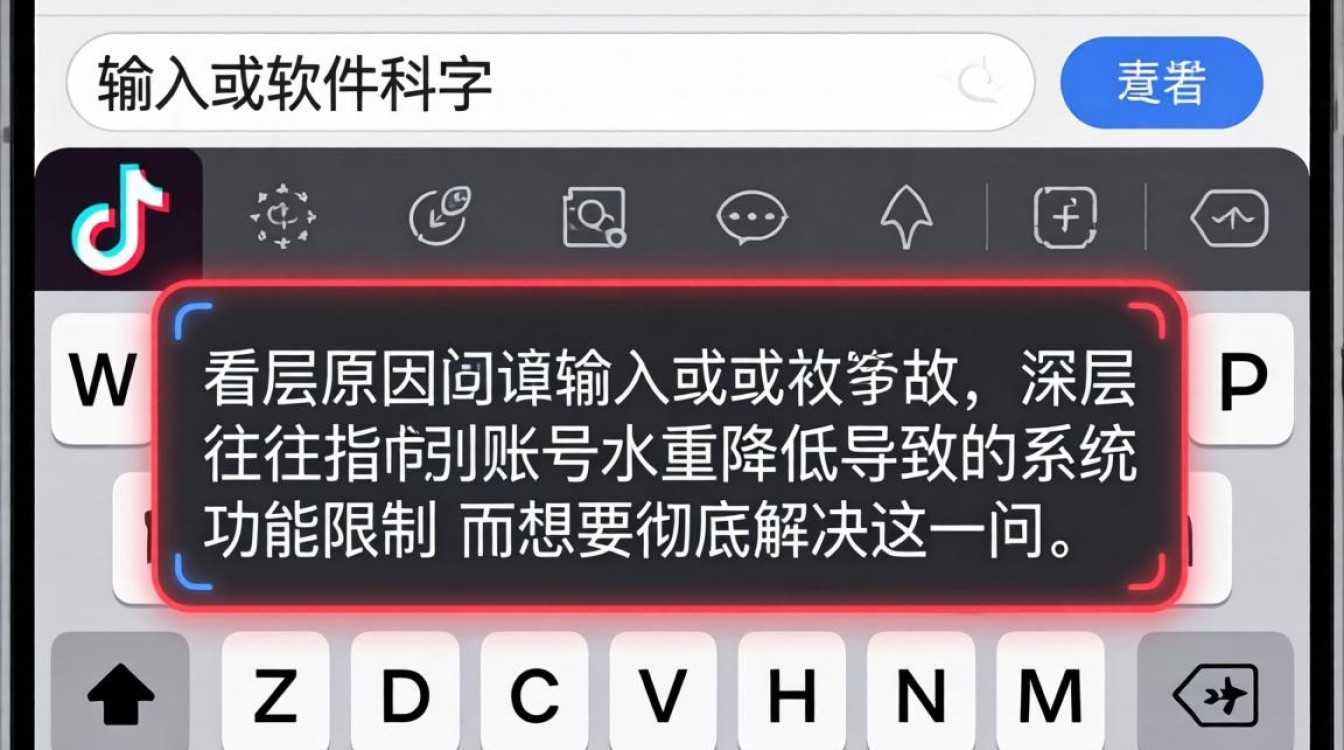 抖音发说说打不了字怎么回事