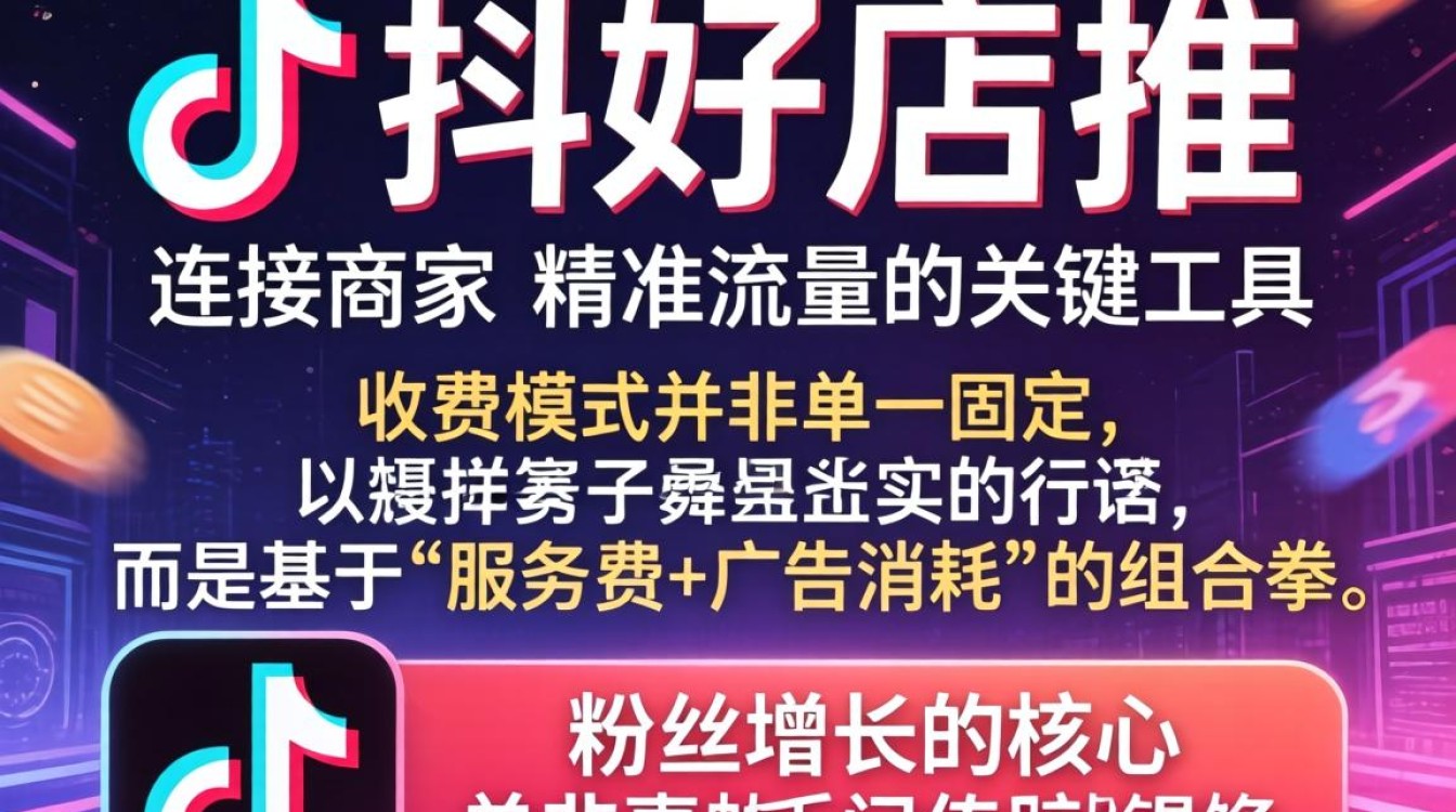 抖音好店推商家怎么收费