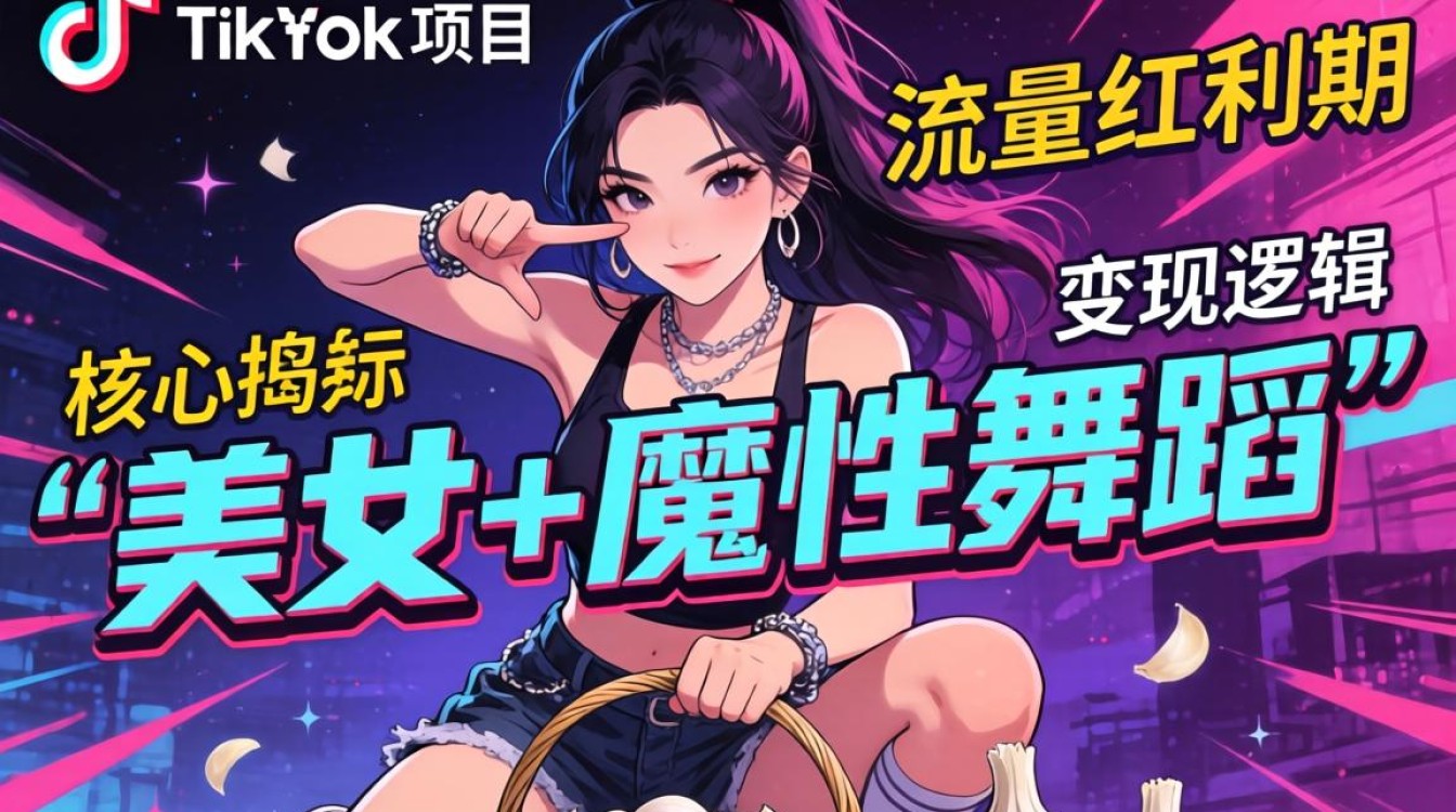 美女捣蒜舞tiktok怎么变现