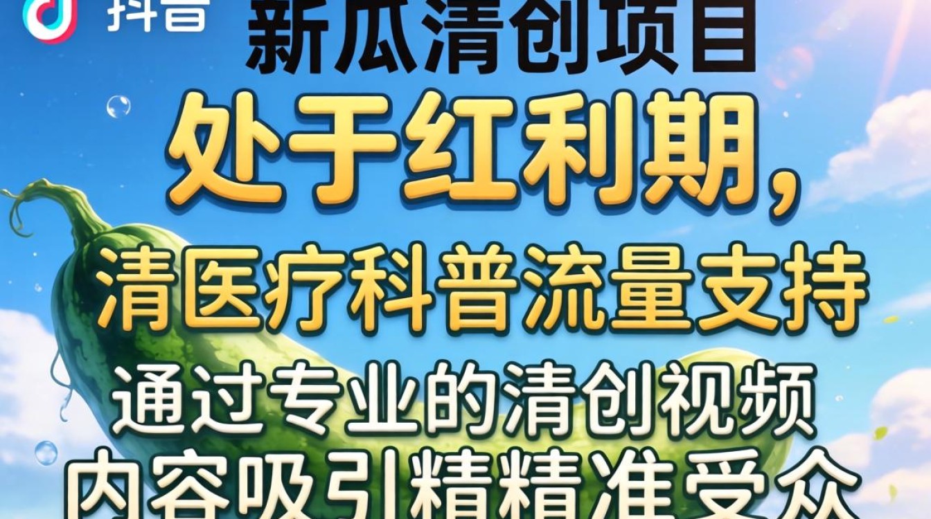 抖音冬瓜清创真的能赚钱吗