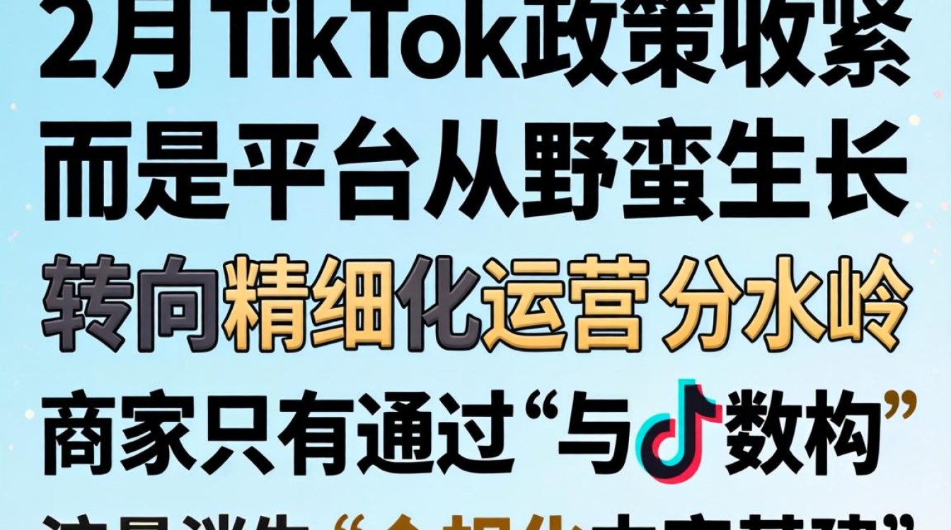 二月tiktok政策是什么