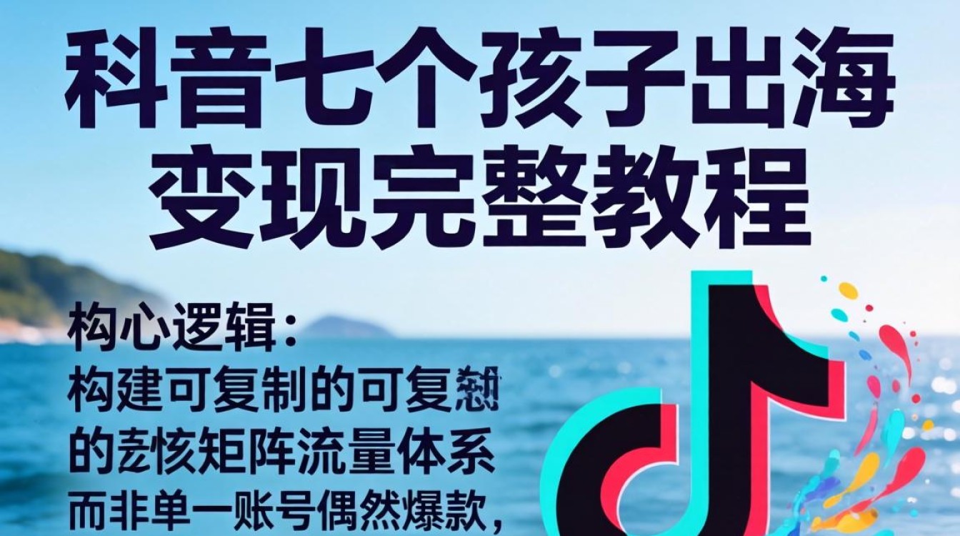TikTok十个孩子出海变现完整教程