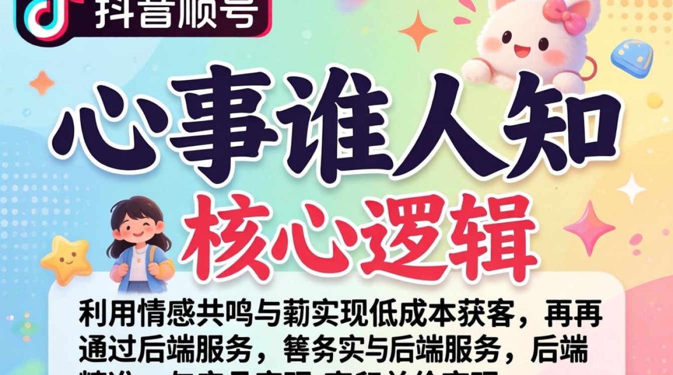 心事谁人知抖音号怎么拍