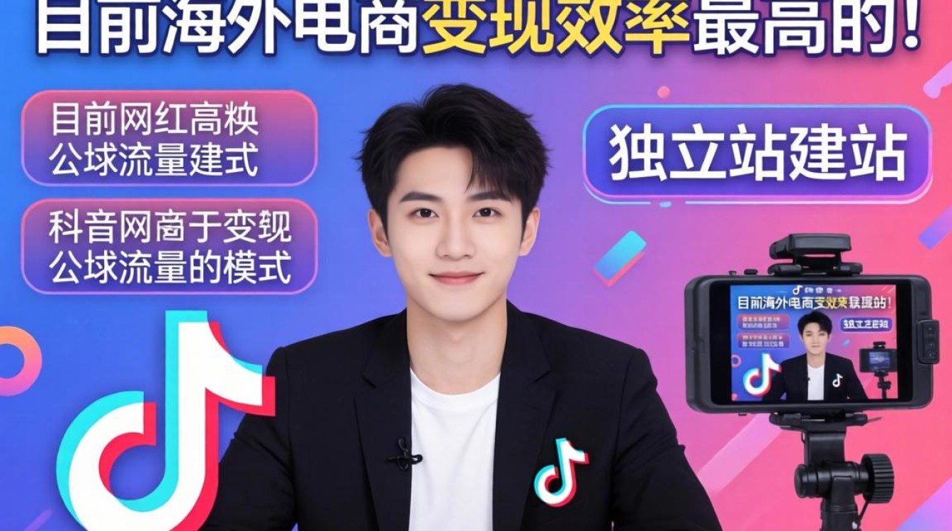 TikTok男网红直播怎么做?独立站建站海外电商指南 TikTok男网红直播怎么做
