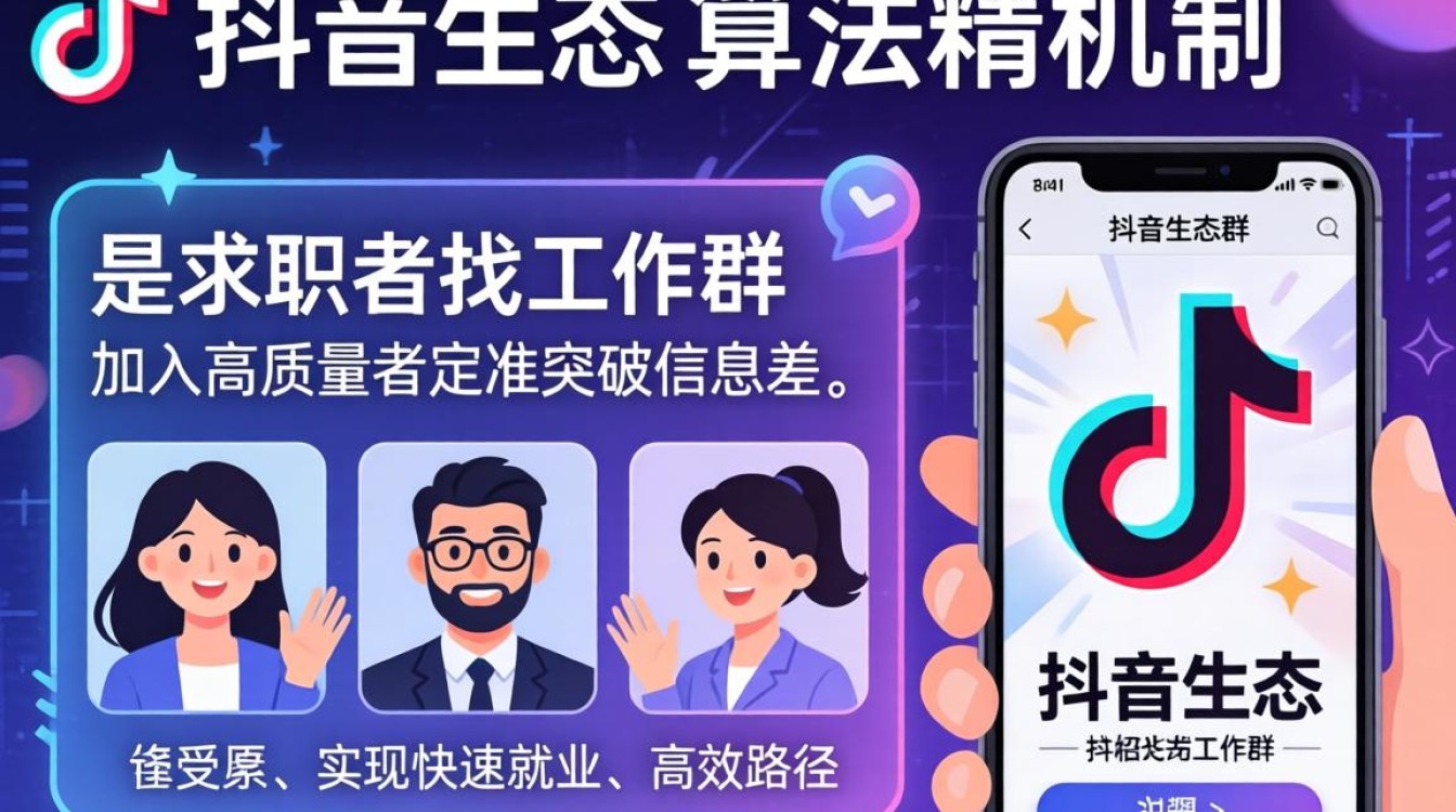 抖音怎么样找工作群
