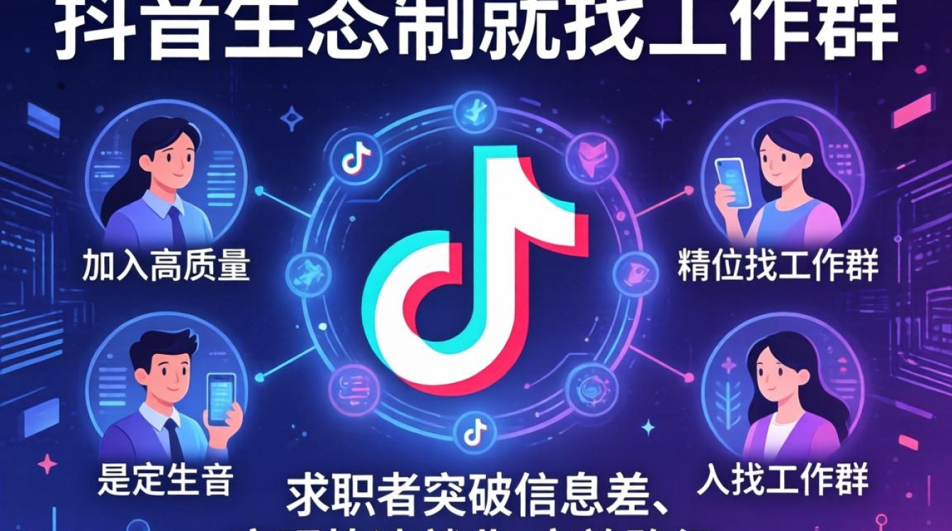 抖音怎么样找工作群