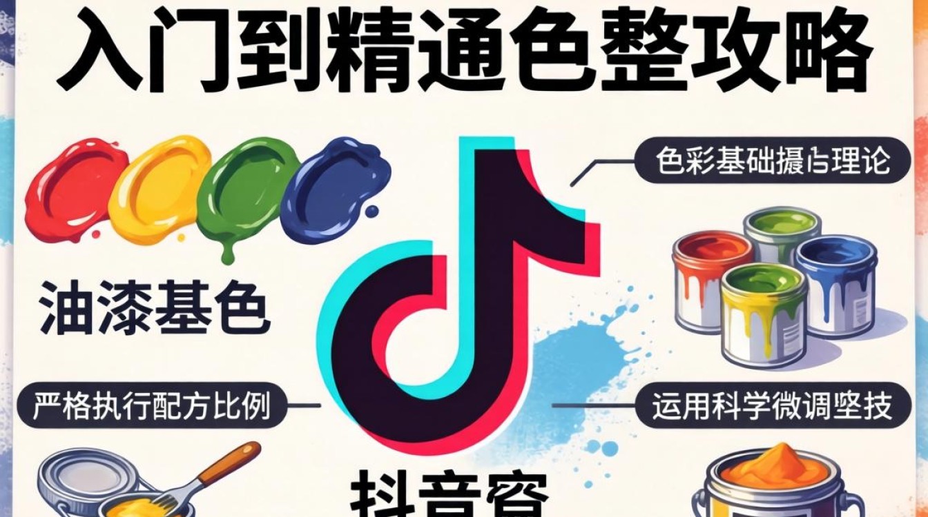 抖音上的油漆调色怎么调