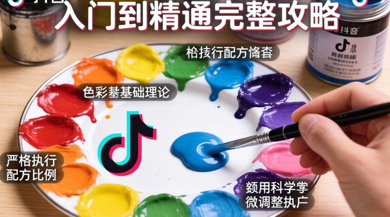 抖音上的油漆调色怎么调