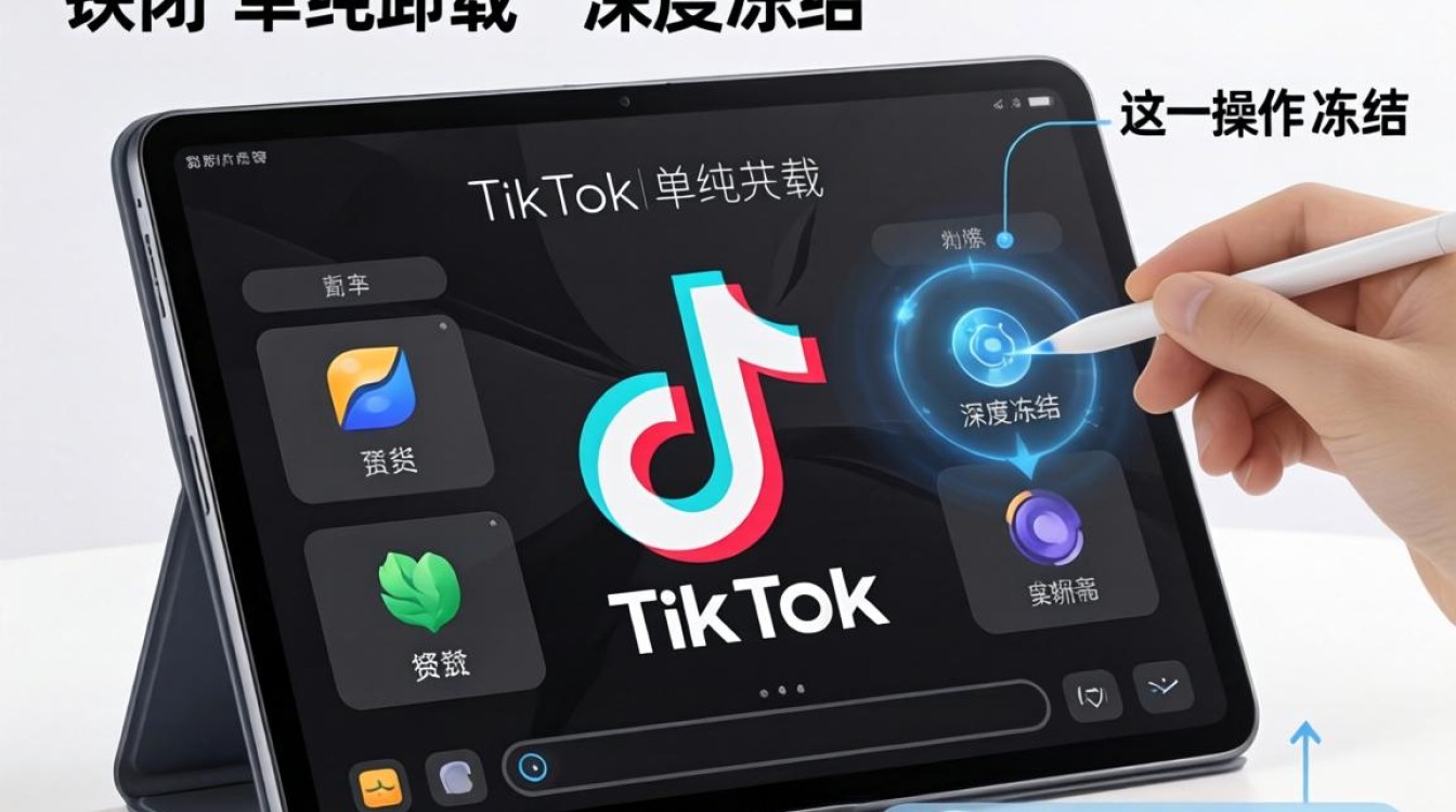华为平板tiktok怎么彻底卸载