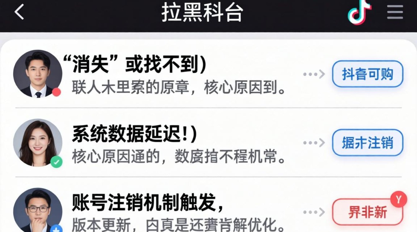 抖音拉黑的人怎么没了呢,抖音拉黑后对方列表还有我吗 抖音拉黑后对方列表还有我吗