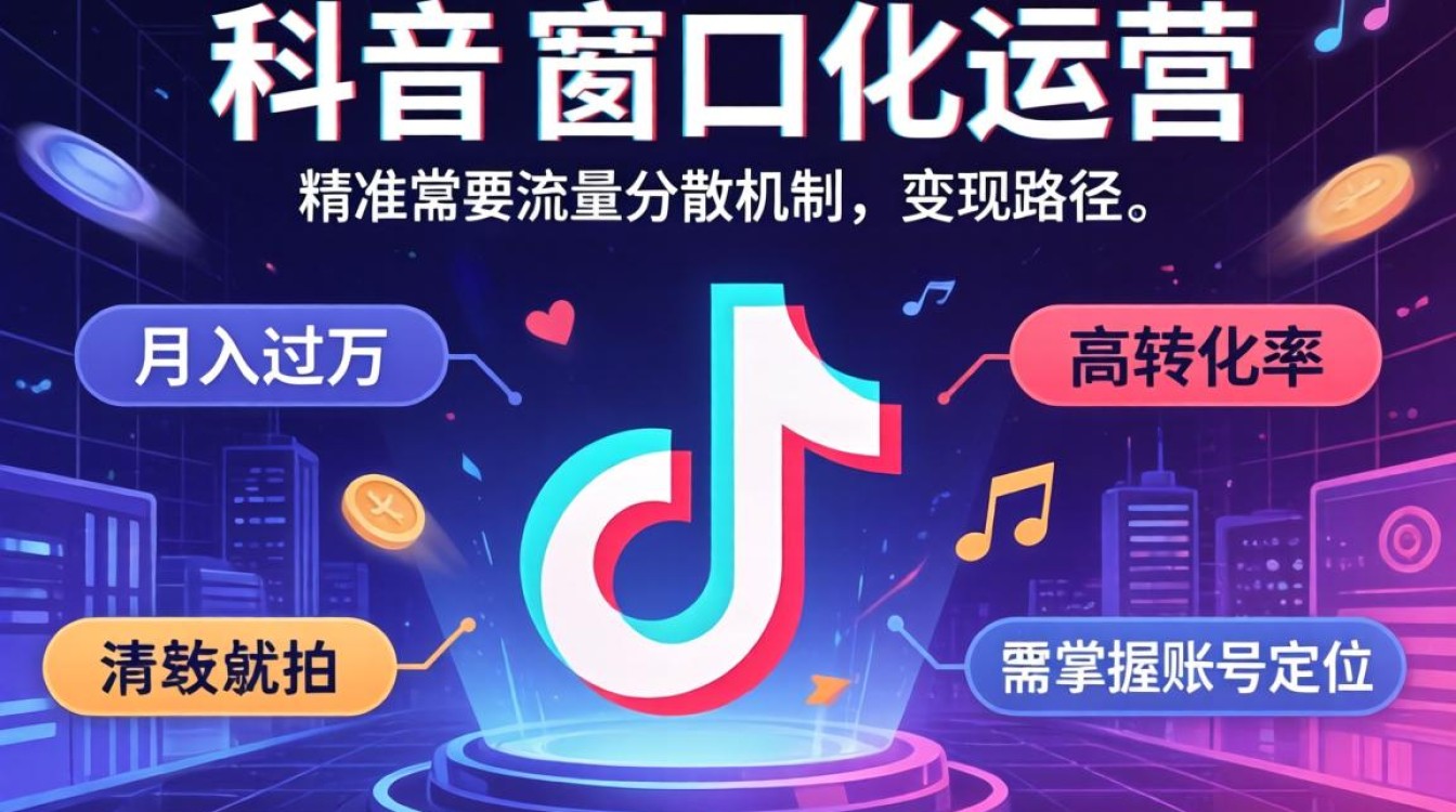 抖音窗口化变现技巧有哪些