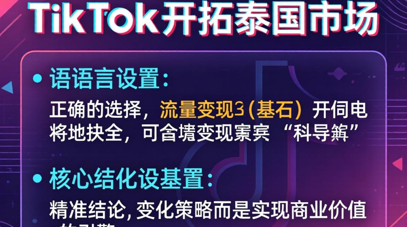 TikTok泰语是哪个选项