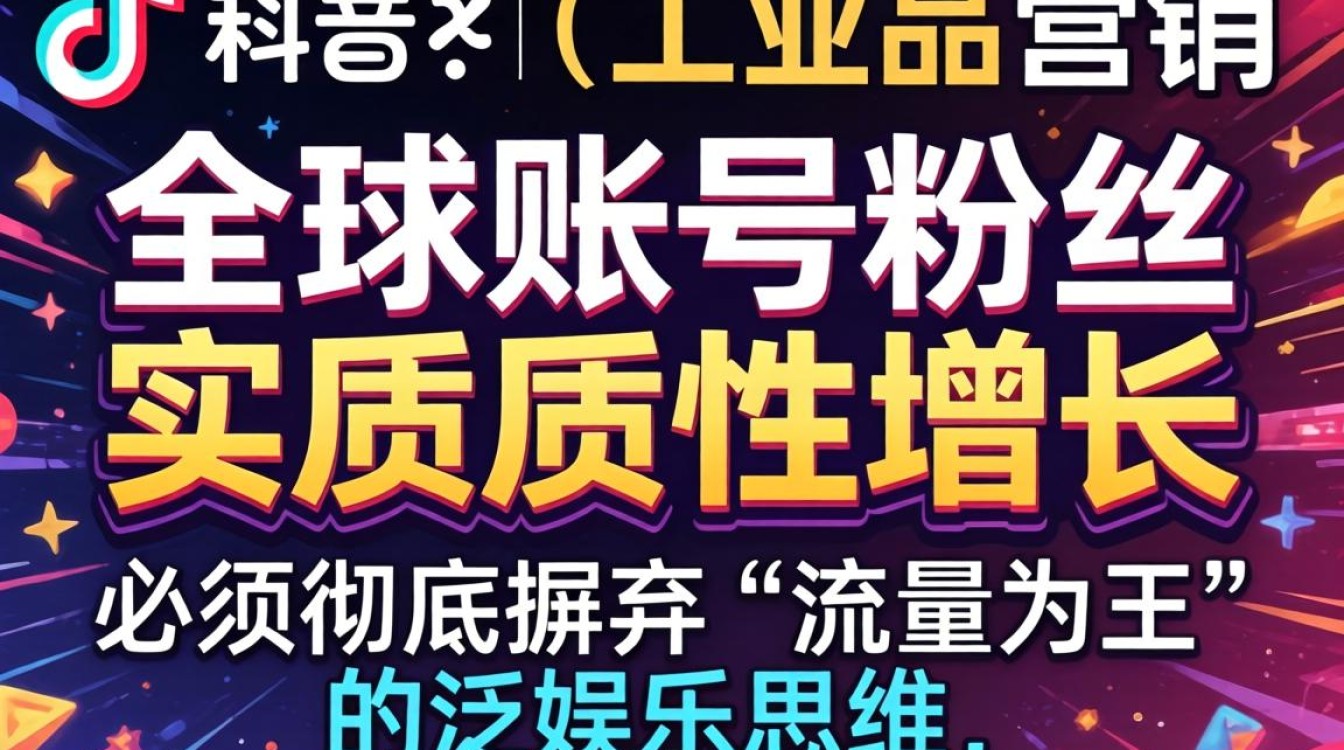 TikTok工业品营销如何做?全球账号粉丝增长秘籍有哪些? TikTok工业品营销如何做
