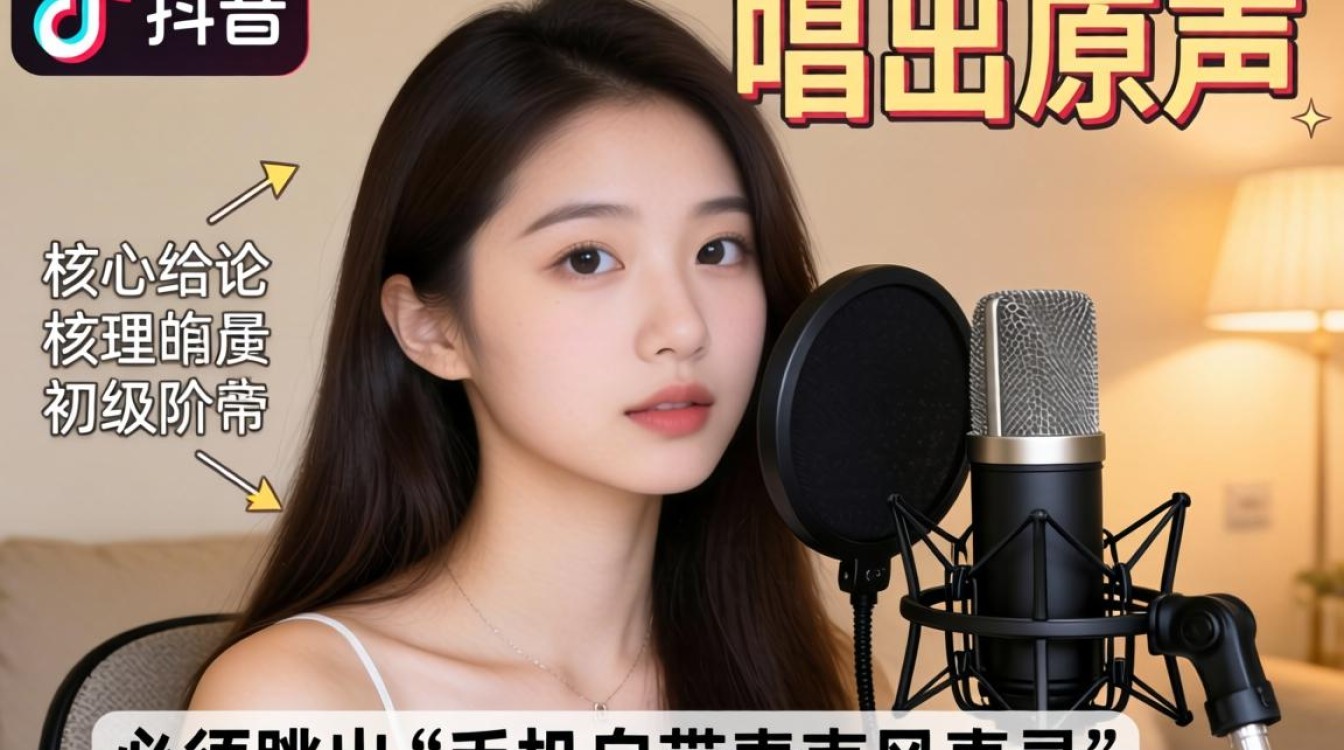 怎么在抖音上唱出原声来