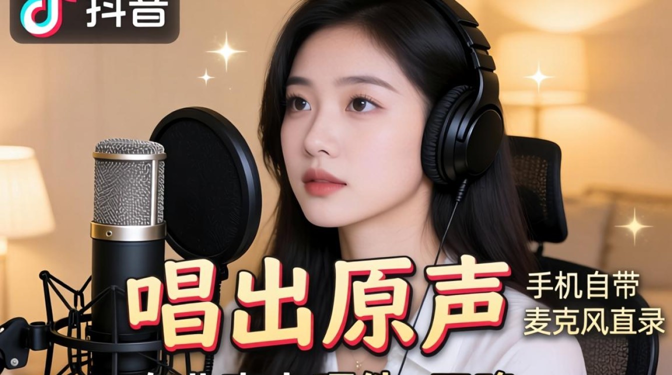 怎么在抖音上唱出原声来
