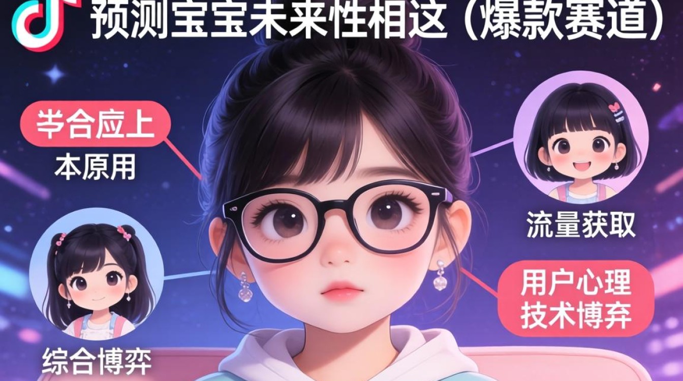 TikTok预测宝宝未来长相准吗