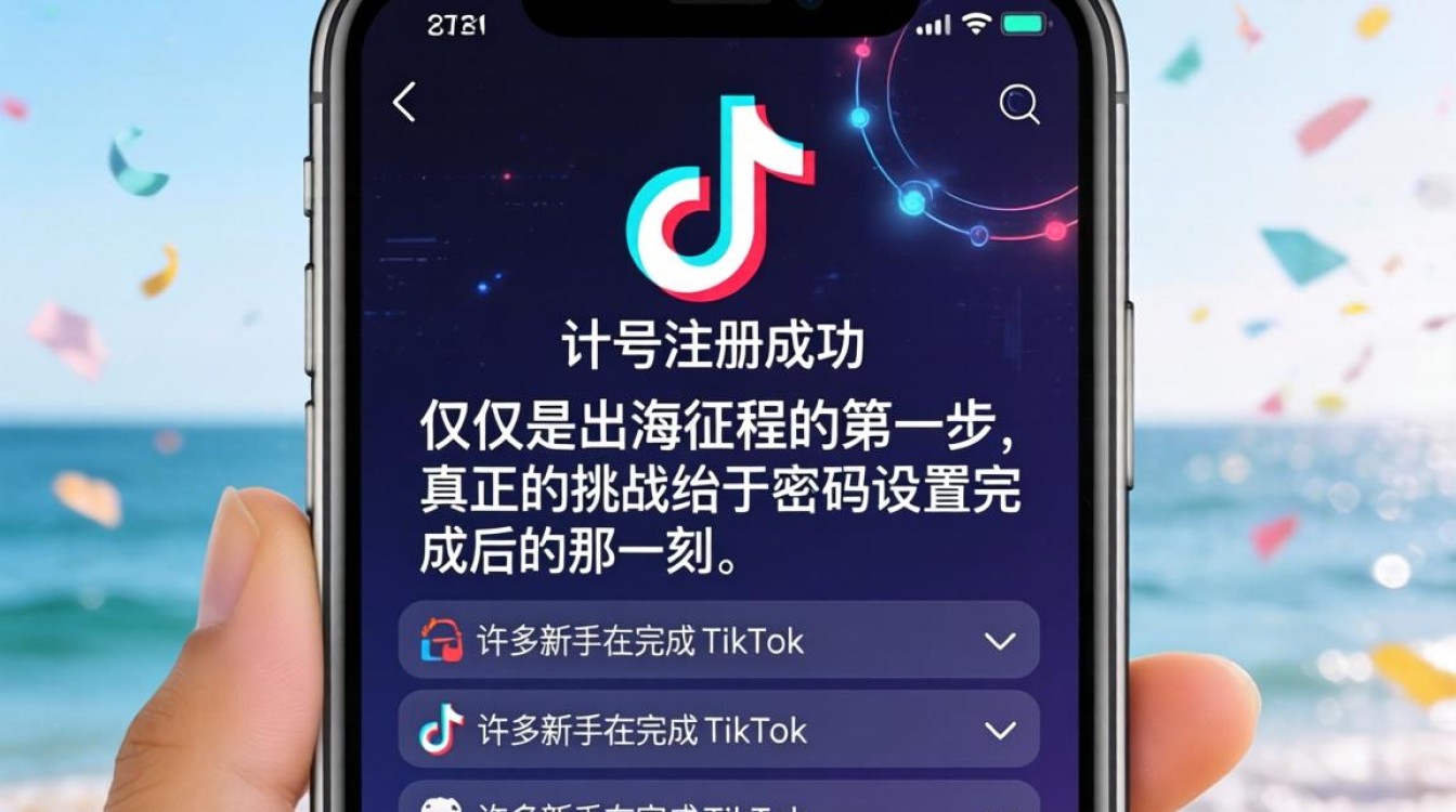 TikTok注册输入密码后怎么办